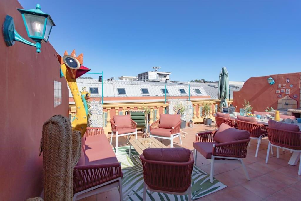 #48 Jean Floor Terrace 5min Walk Sea Ac Lejlighed Nice